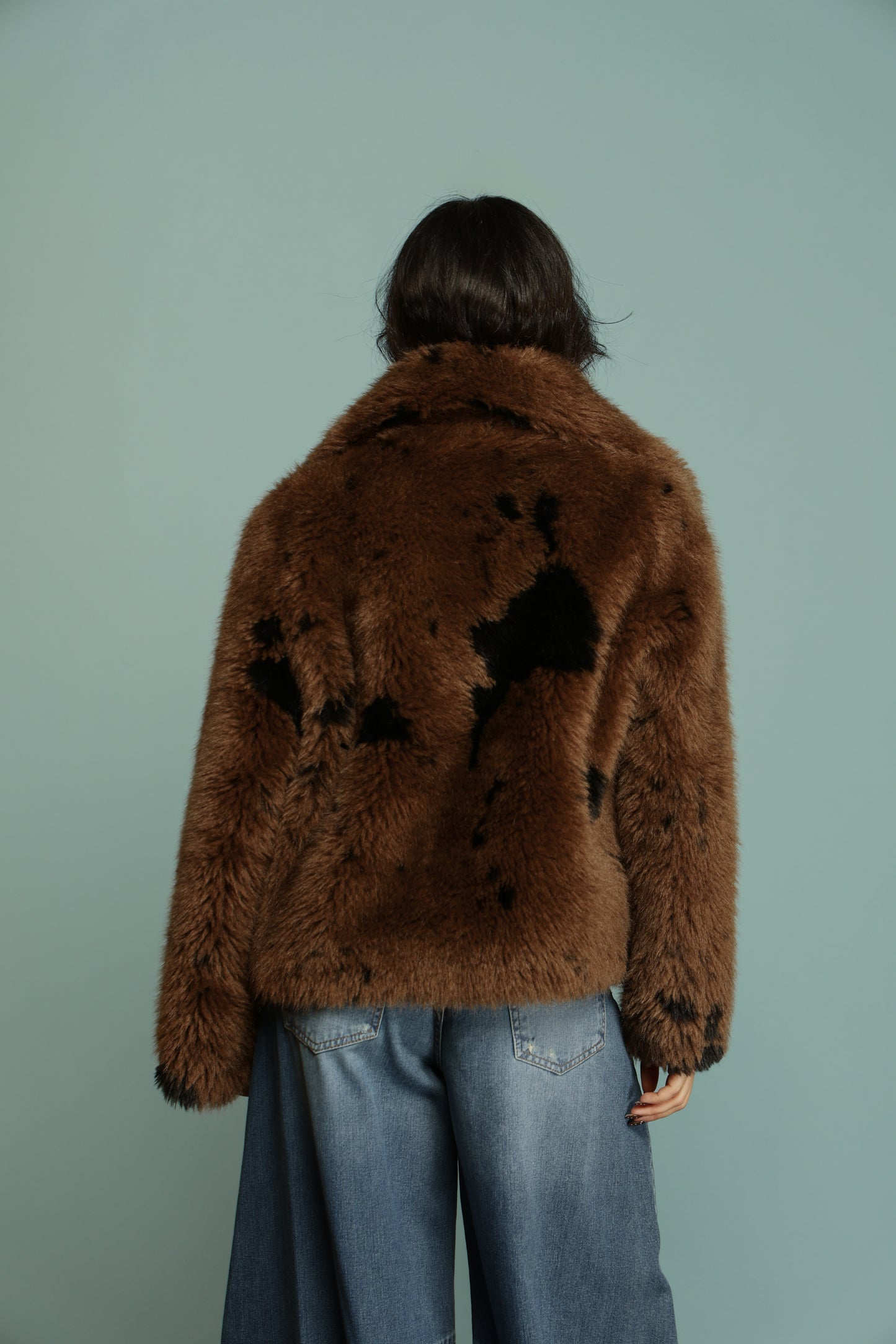 BOMBER CRUDELIA MARRONE/NERO