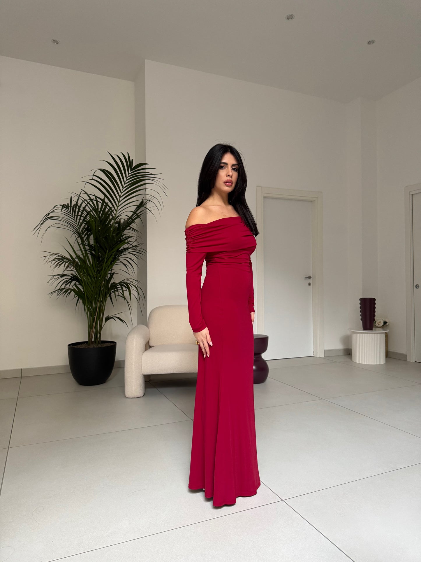 ABITO BRIGITTE ROSSO