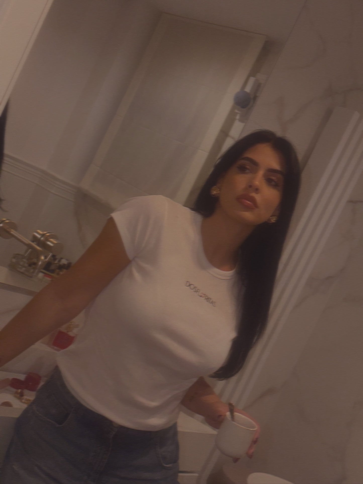T-SHIRT LOVE BIANCO