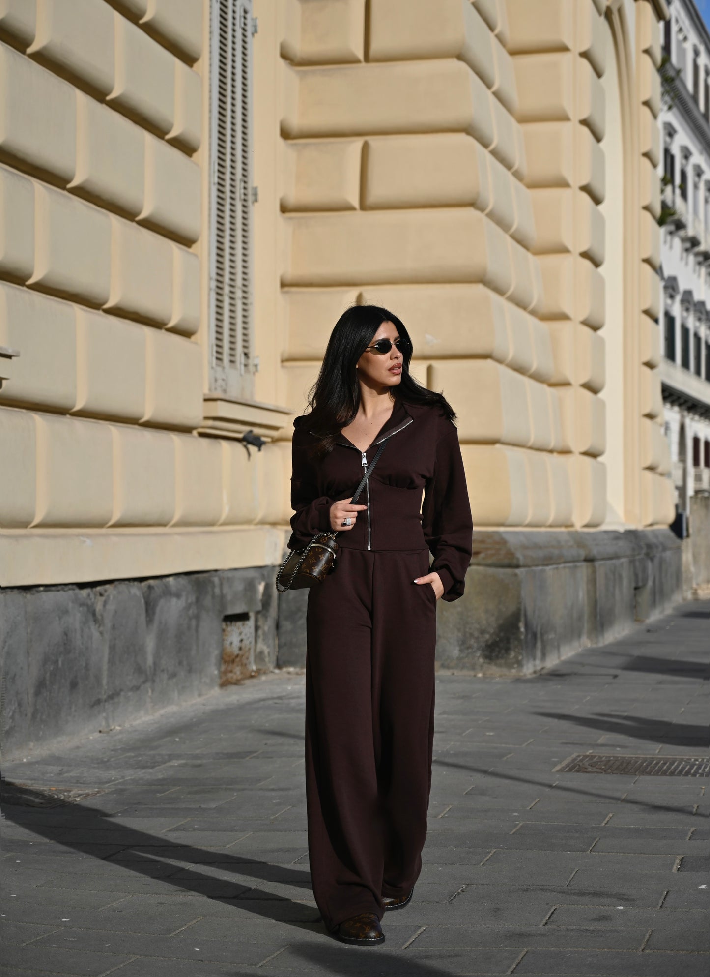 TUTA PARTHENOPE MARRONE