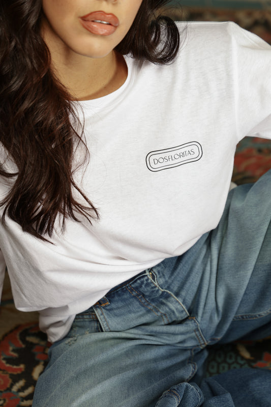 T-SHIRT REBEL BIANCO