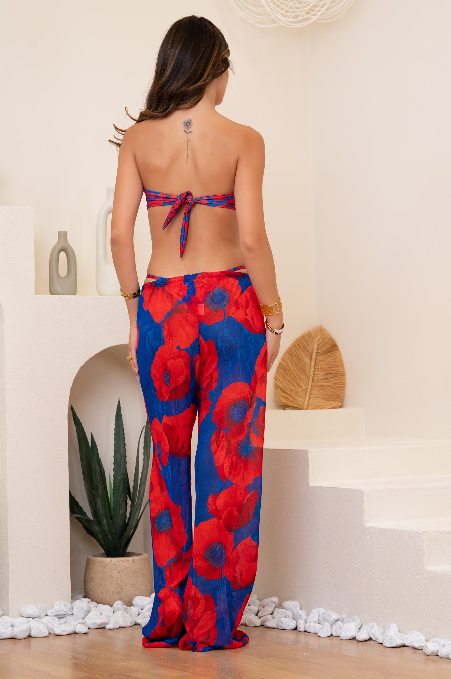 PANTALONE JOLIE PAPAVERO