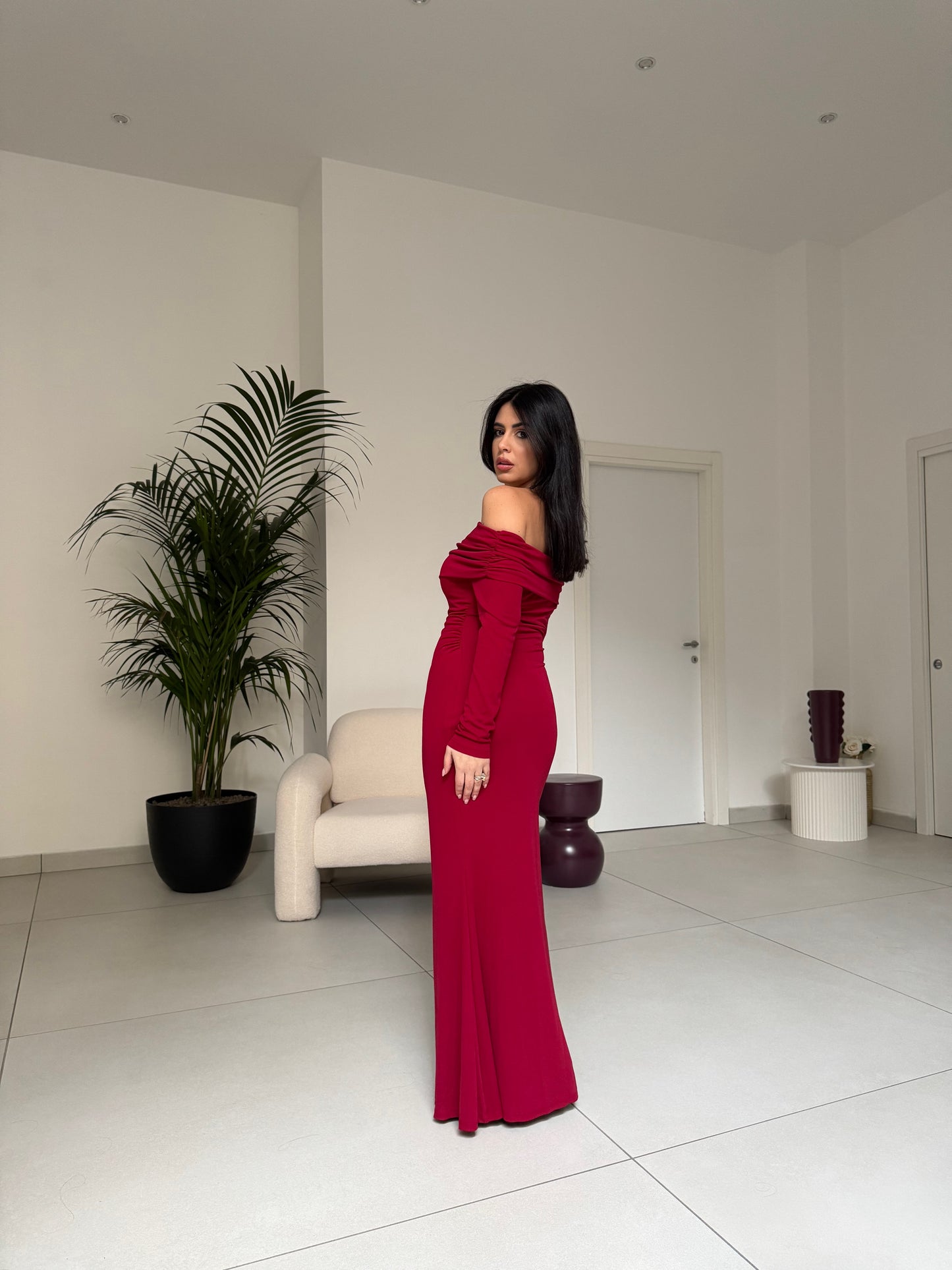 ABITO BRIGITTE ROSSO