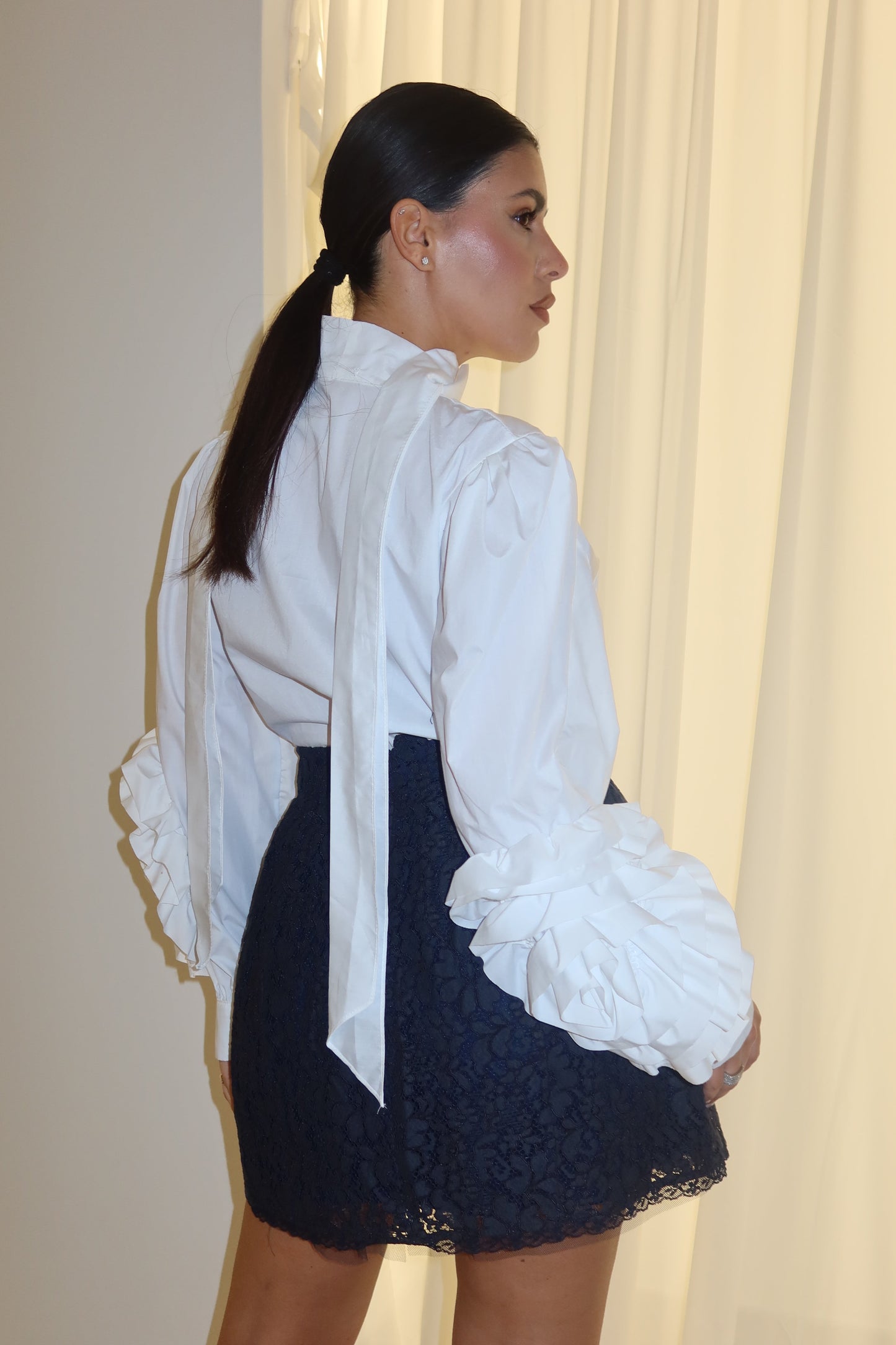 MINI GONNA MARIELLE NAVY