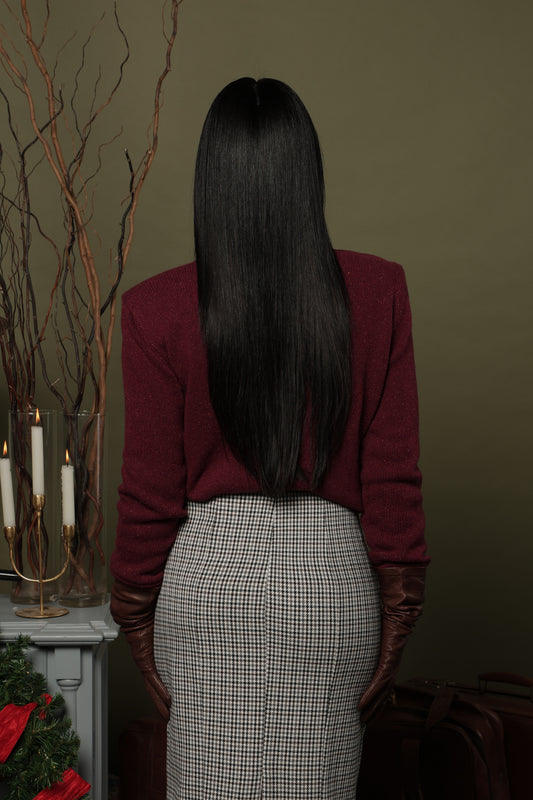 CARDIGAN NALI' BORDEAUX