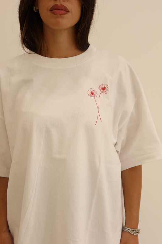 T-SHIRT "FLOWERS FOR YOU"
