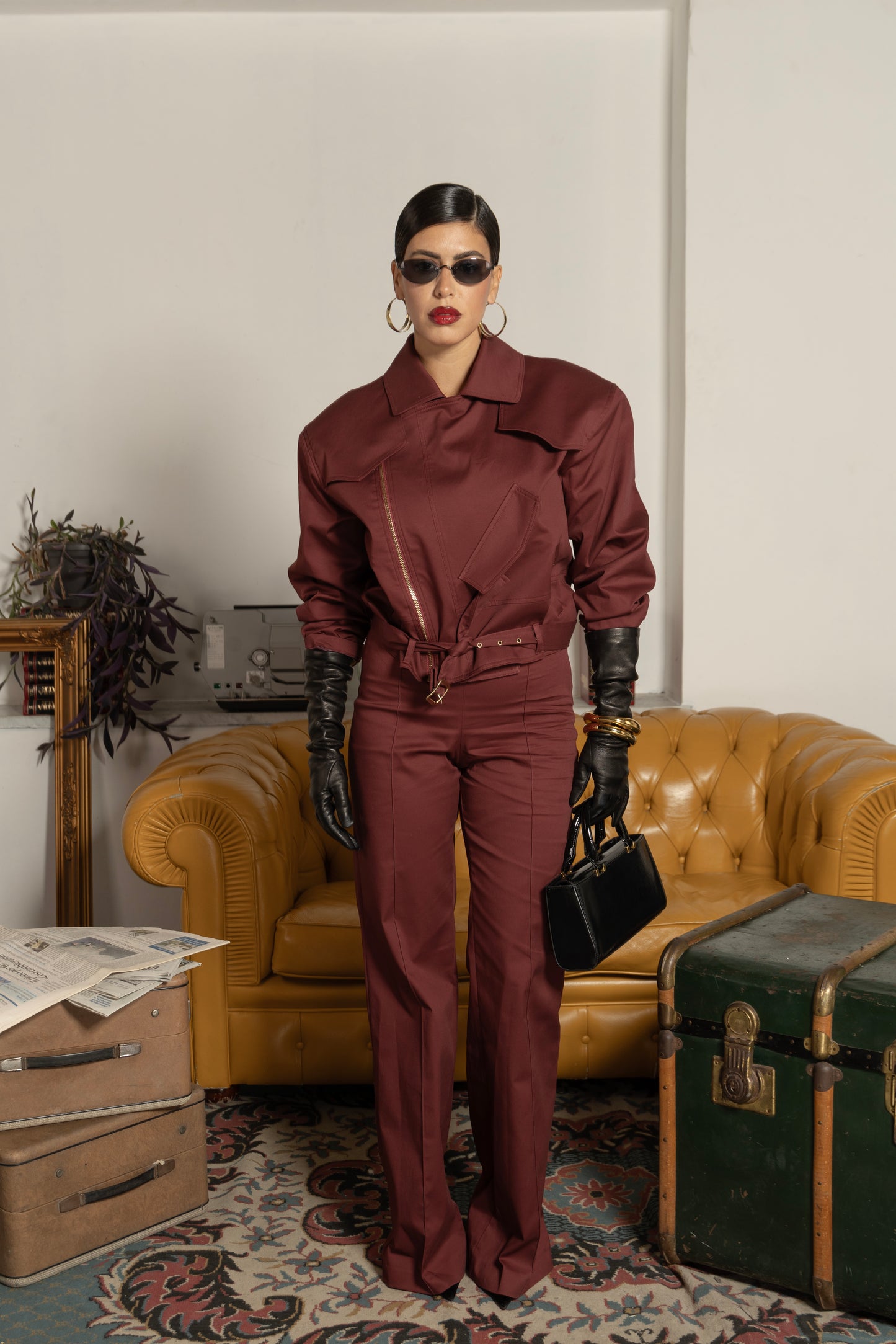 CHIODO ALTHEA BORDEAUX