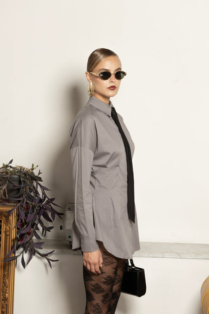 CAMICIA SIGNURÌ GRIGIA