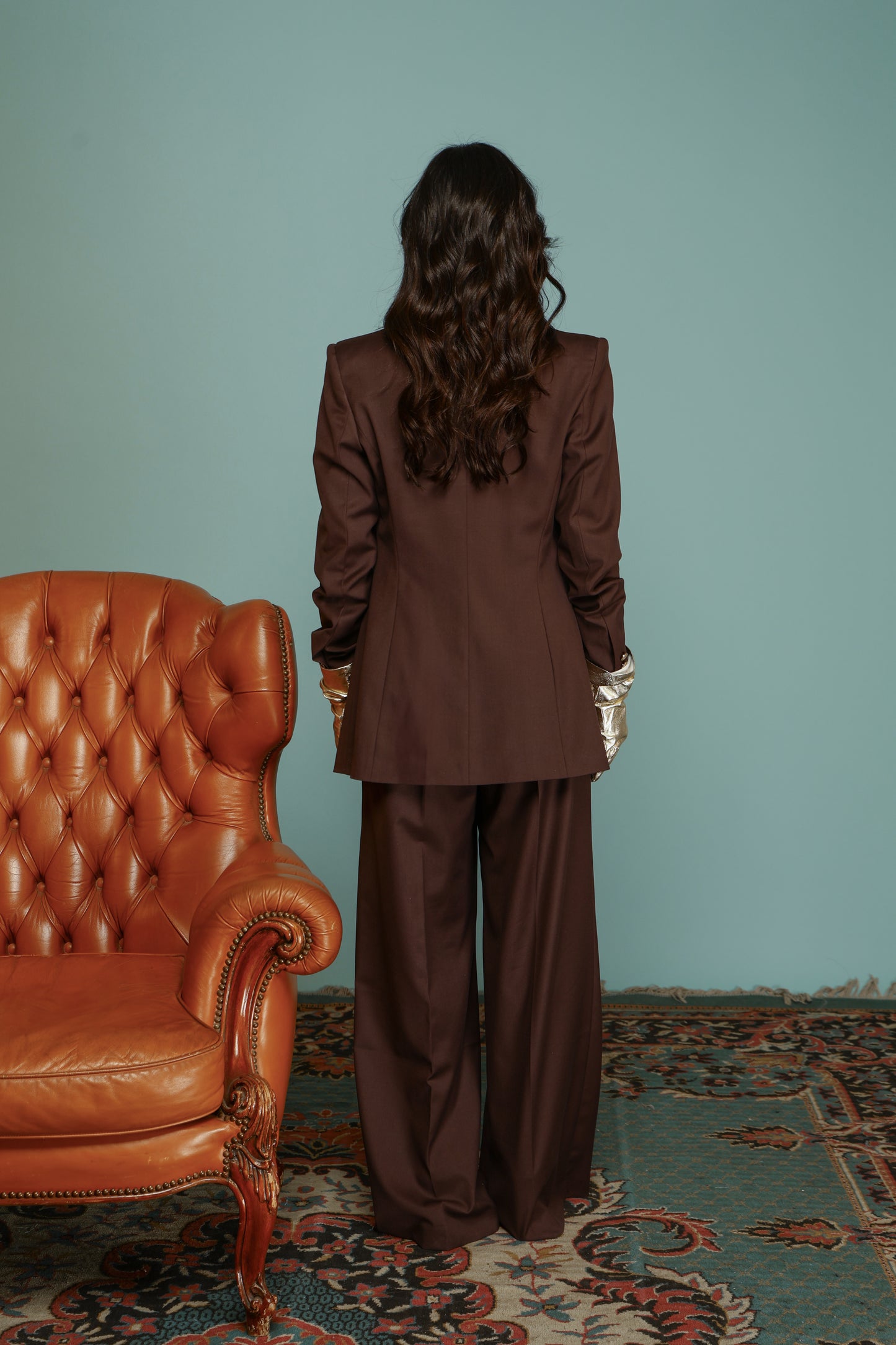 TAILLEUR MONOPETTO DIANA CIOCCOLATO