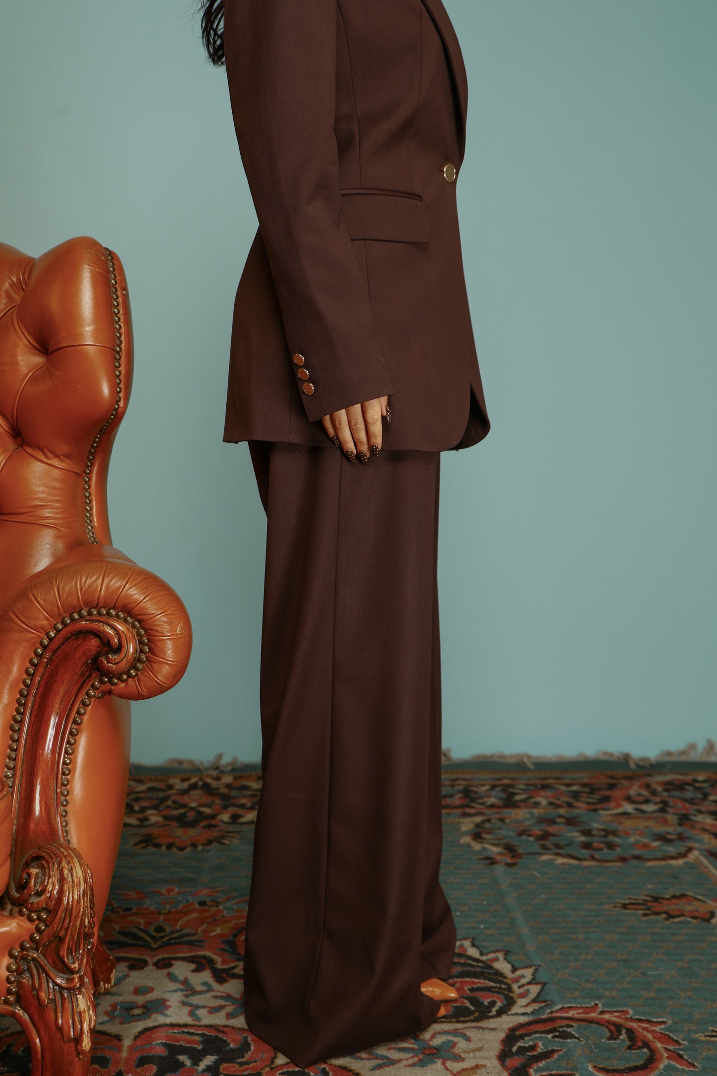 TAILLEUR MONOPETTO DIANA CIOCCOLATO