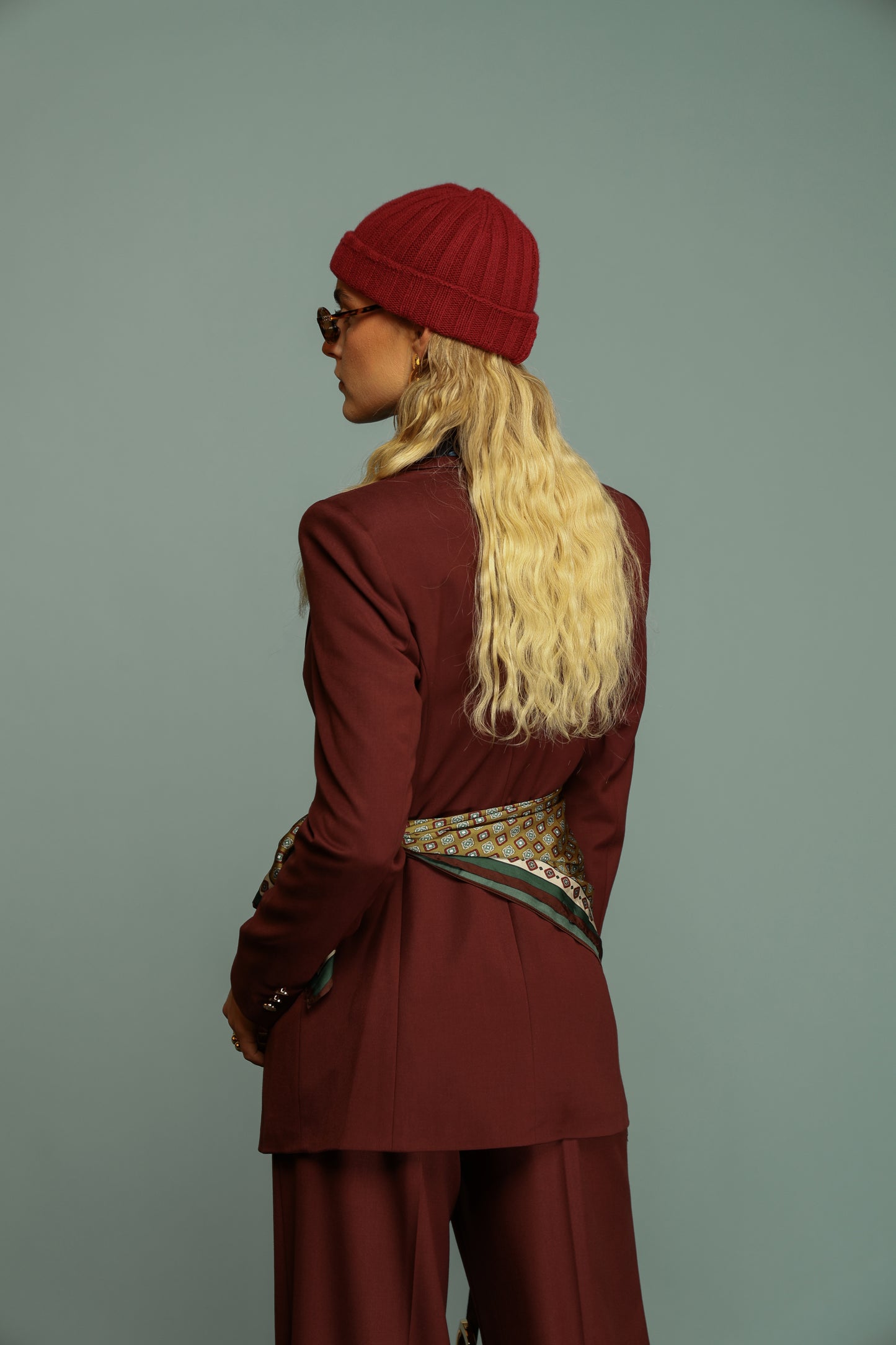 TAILLEUR MONOPETTO DIANA BORDEAUX