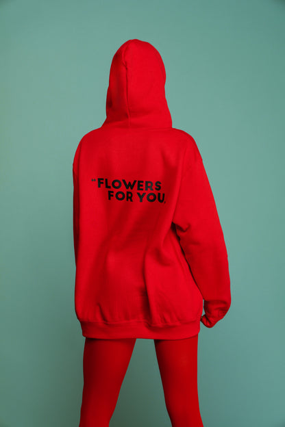 FELPA FLOWER FOR YOU ROSSO