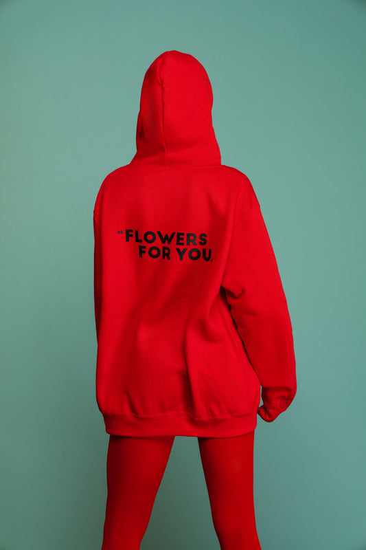 FELPA FLOWER FOR YOU ROSSO