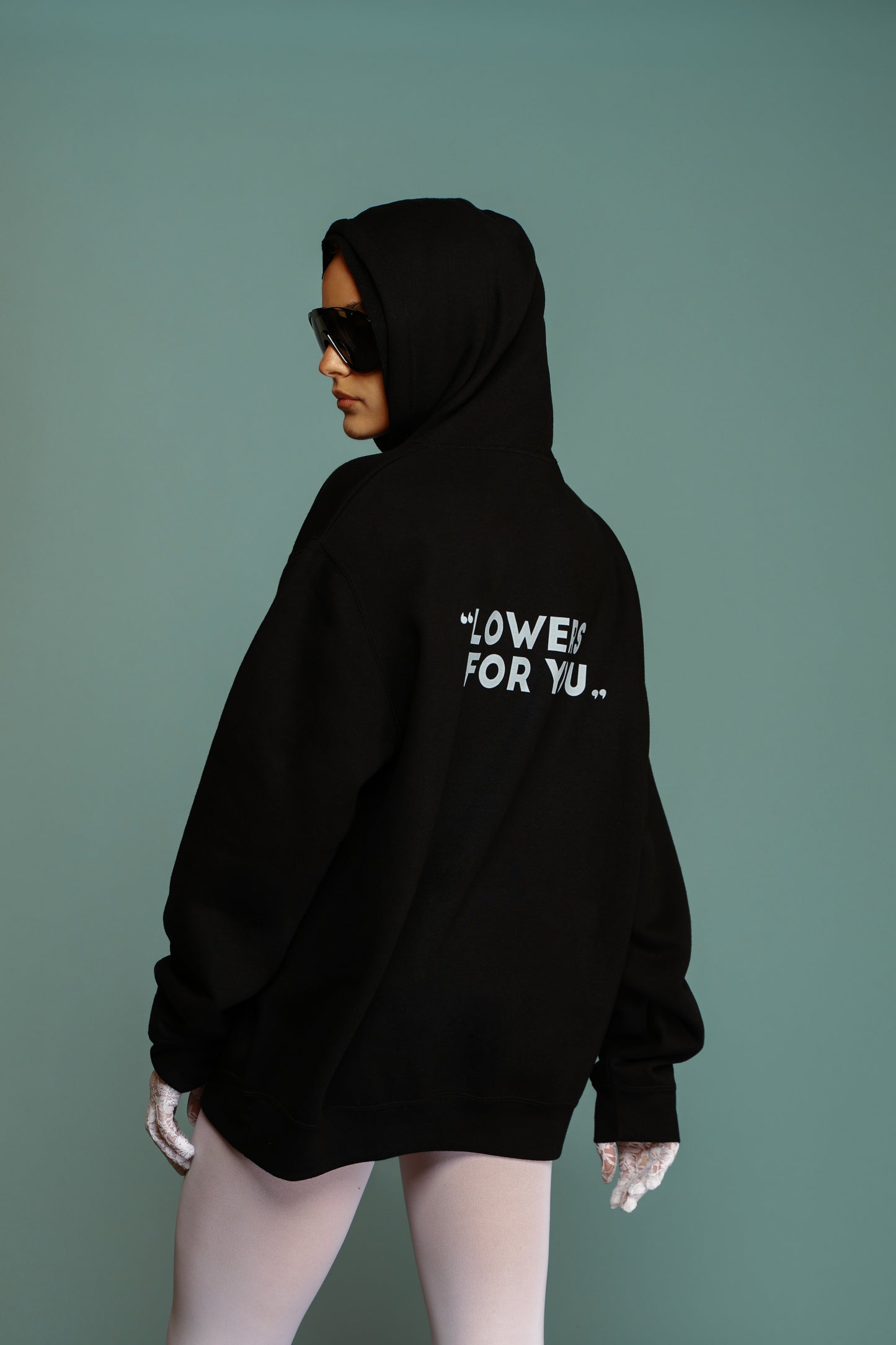 FELPA FLOWER FOR YOU NERO