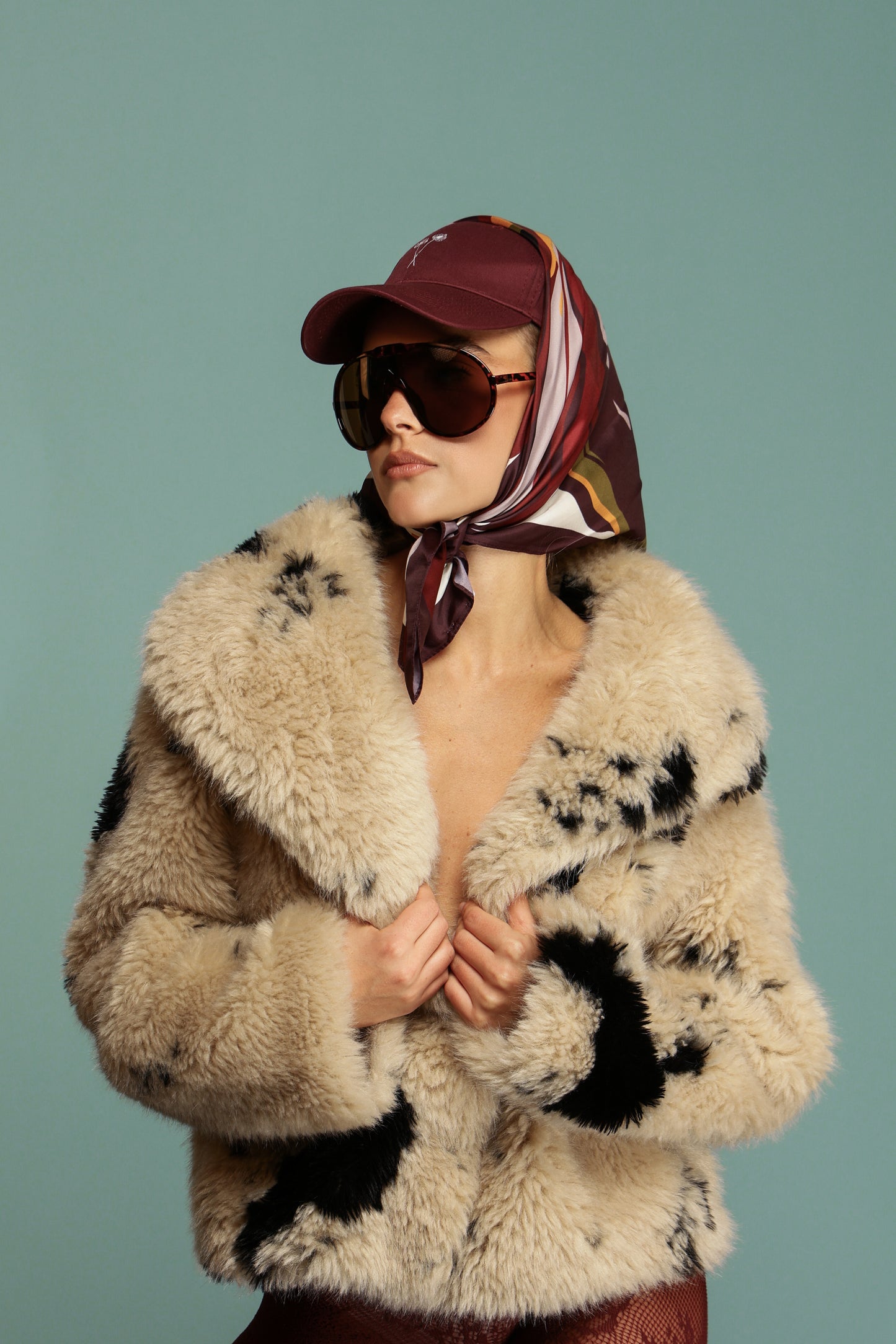 BOMBER CRUDELIA BEIGE/NERO