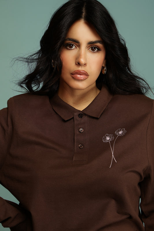 POLO ARCADIA CIOCCOLATO