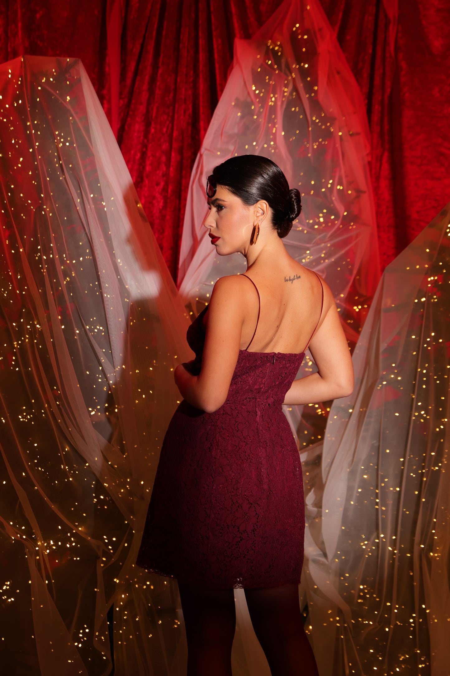 ABITO CAMILLE BORDEAUX