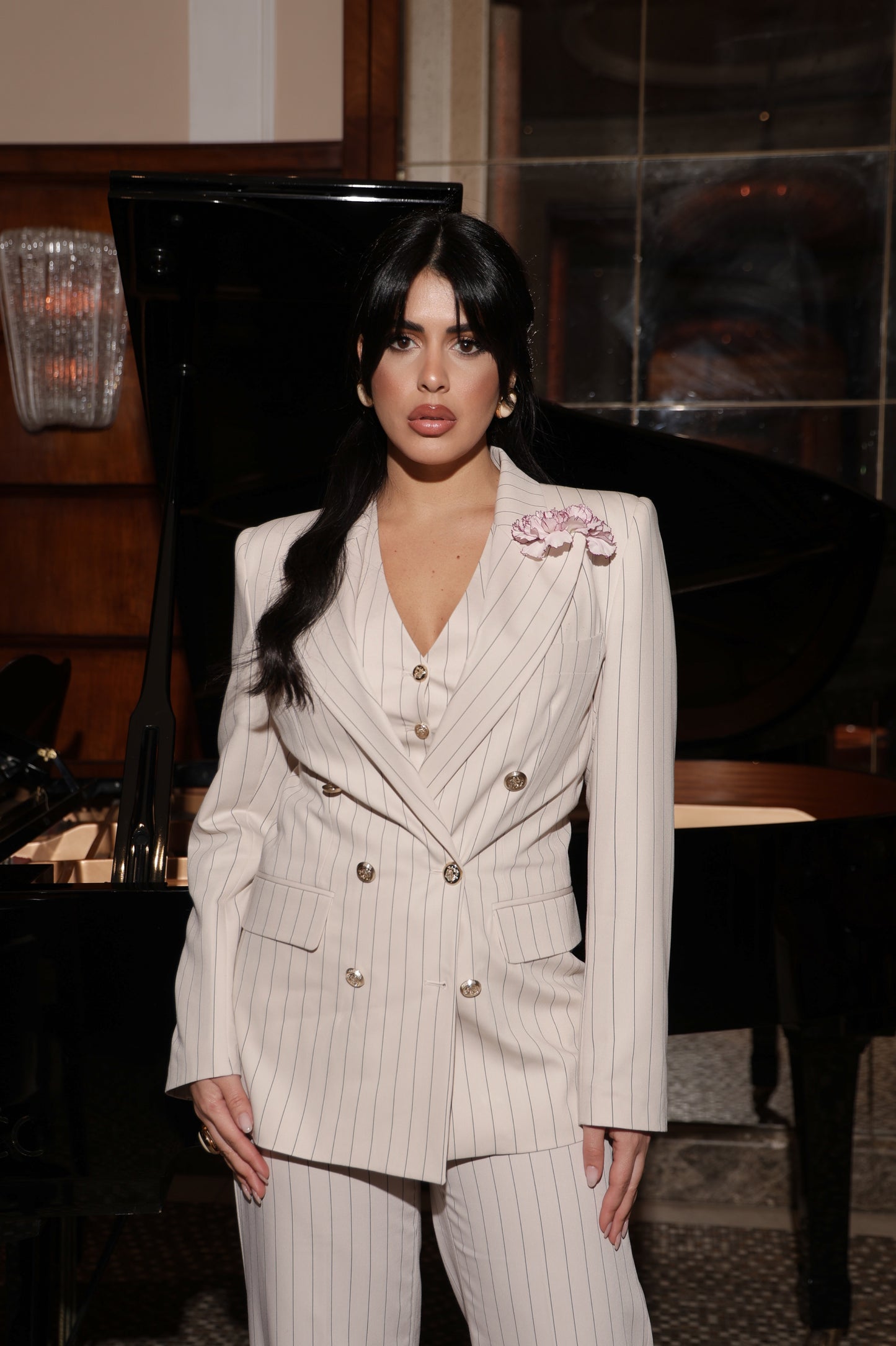 TAILLEUR CAMELIA GESSATO CREMA