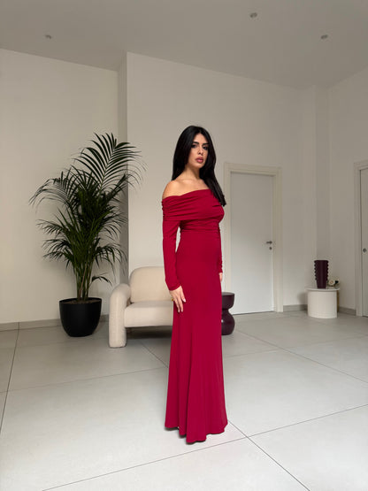 ABITO BRIGITTE ROSSO