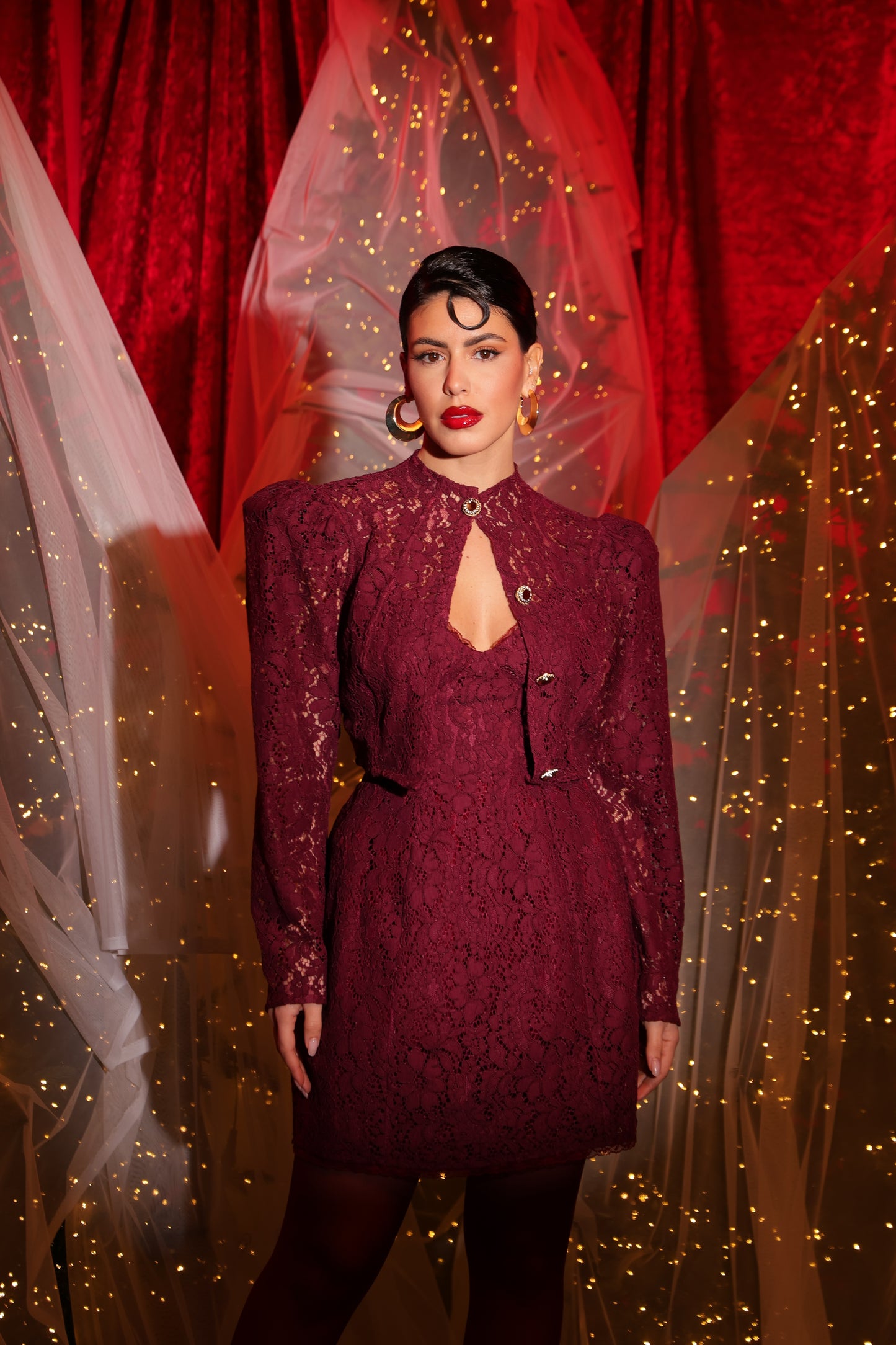 ABITO CAMILLE BORDEAUX