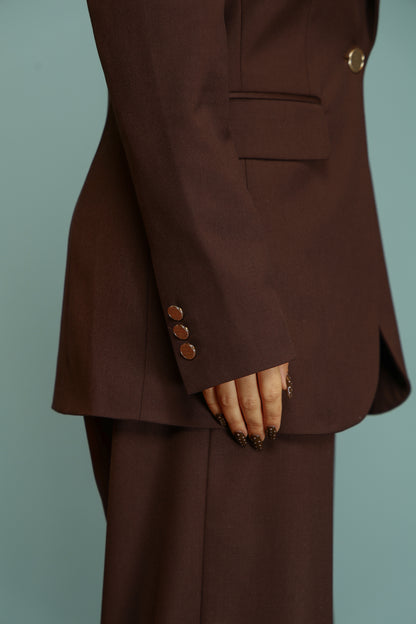 TAILLEUR MONOPETTO DIANA CIOCCOLATO