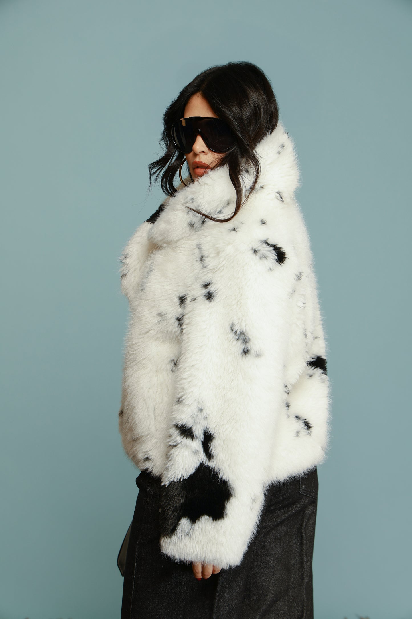 BOMBER CRUDELIA BIANCA/NERO