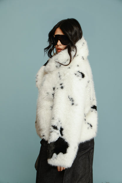 BOMBER CRUDELIA BIANCA/NERO