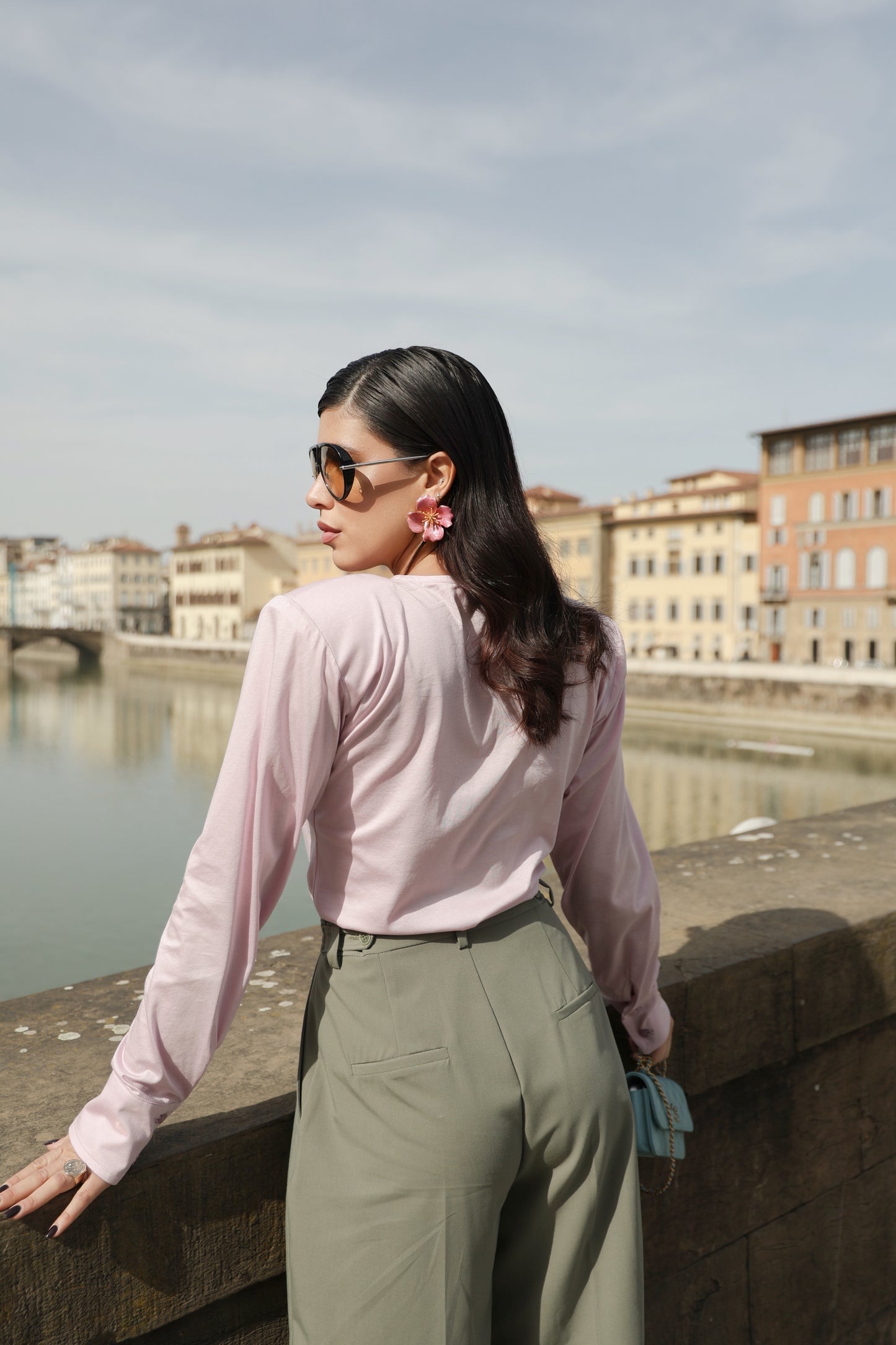 MAGLIETTA CON BOTTONI SERAFINA ROSA BABY