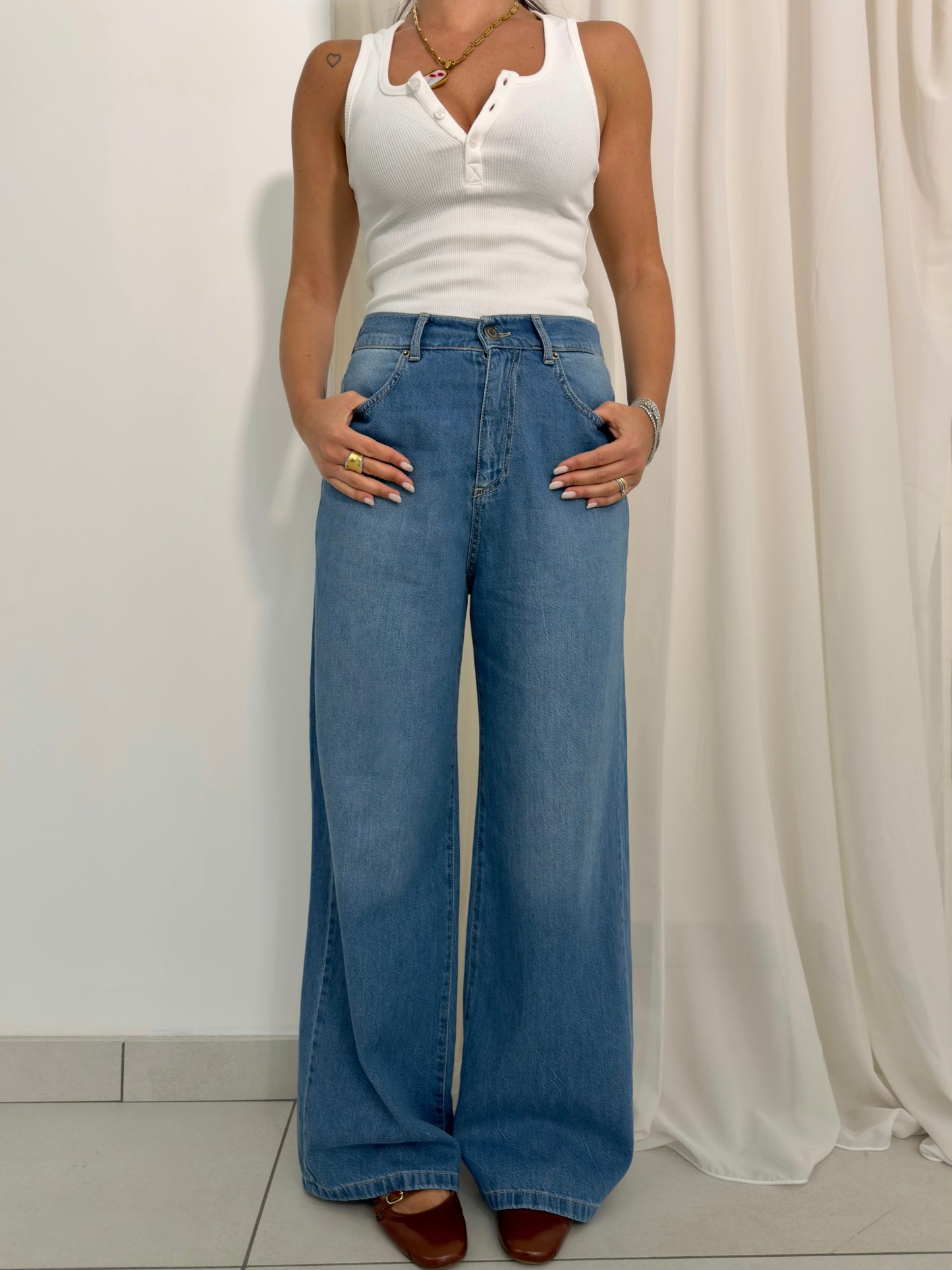 JEANS FLORENCE CHIARO