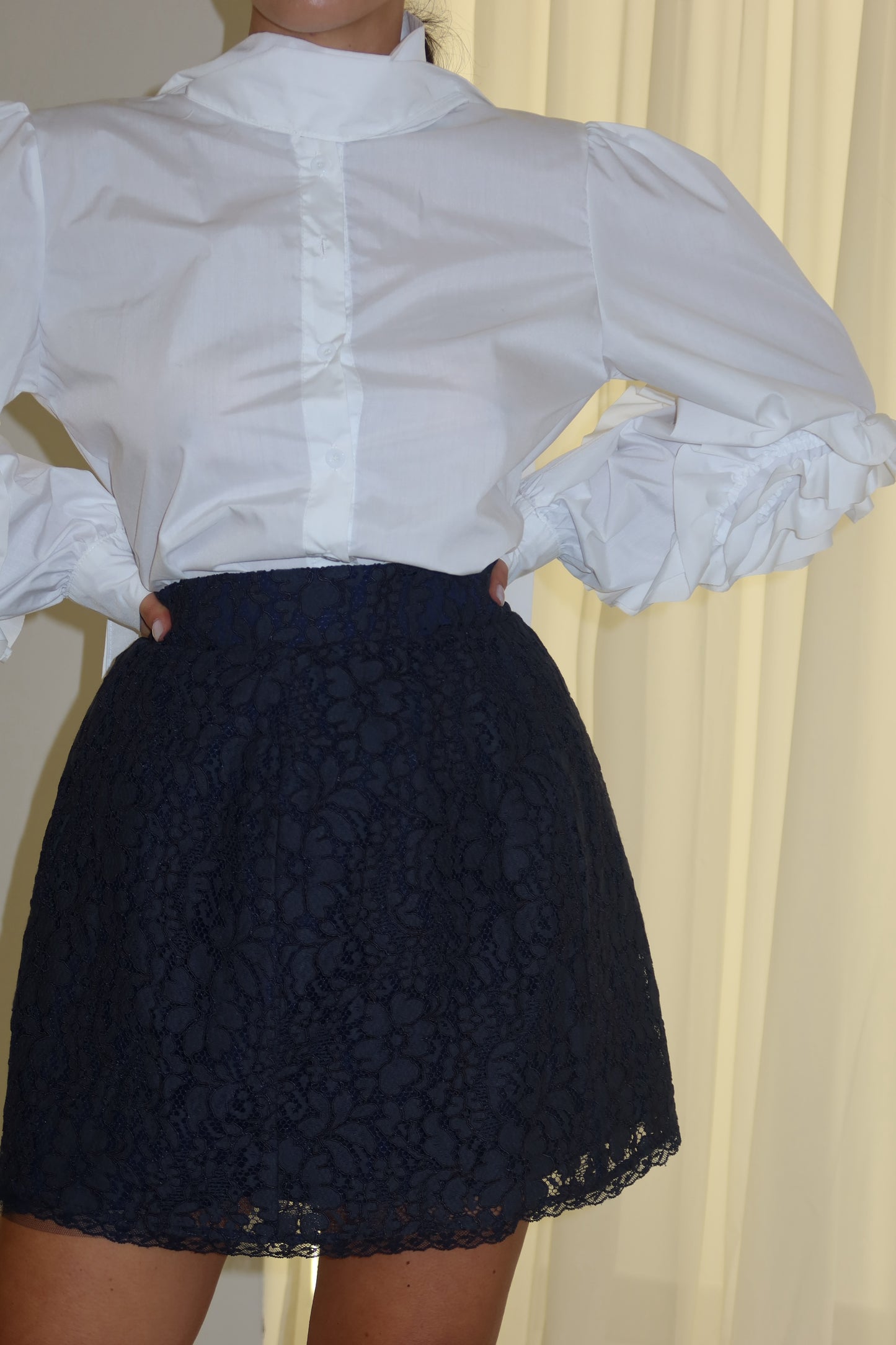 MINI GONNA MARIELLE NAVY