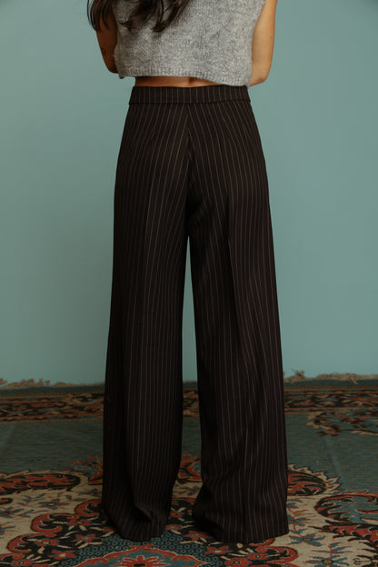 TAILLEUR DOPPIO PETTO GESSATO OLIVIA NERO