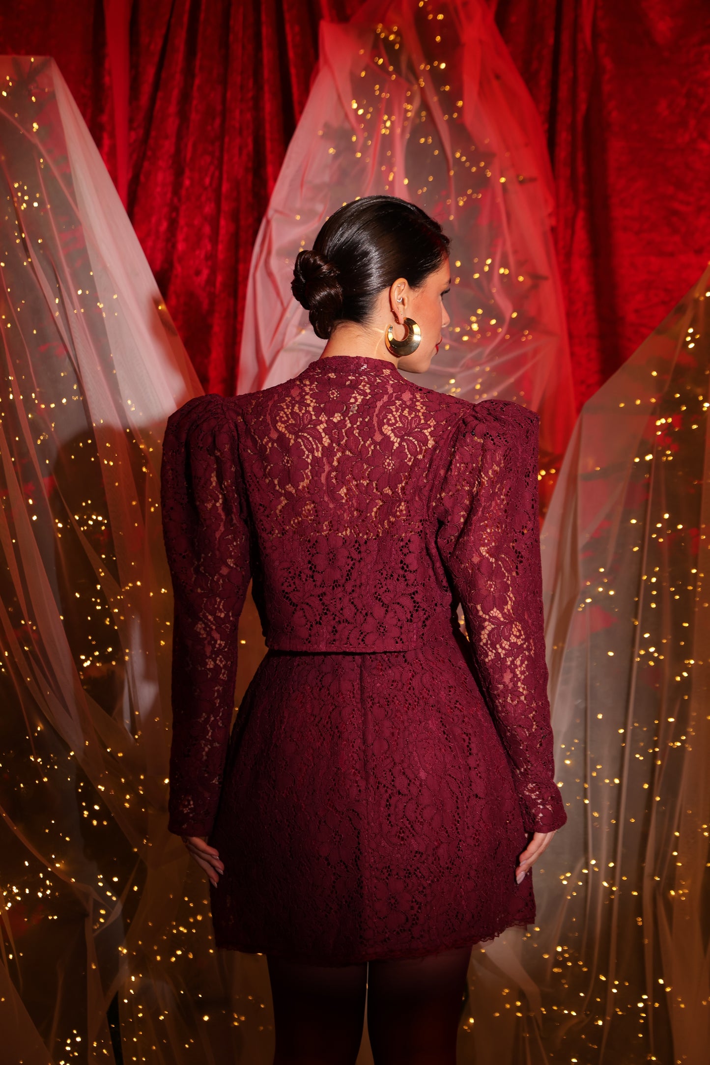 ABITO CAMILLE BORDEAUX