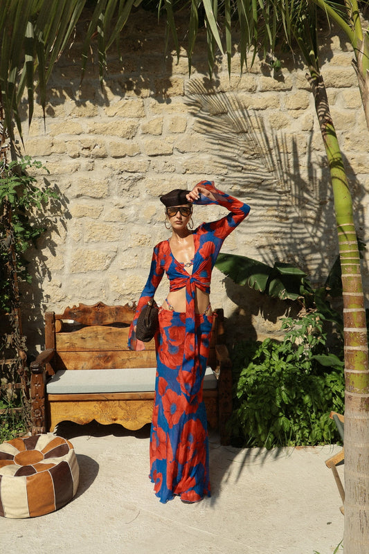 COORDSET MAMACITA PAPAVERO