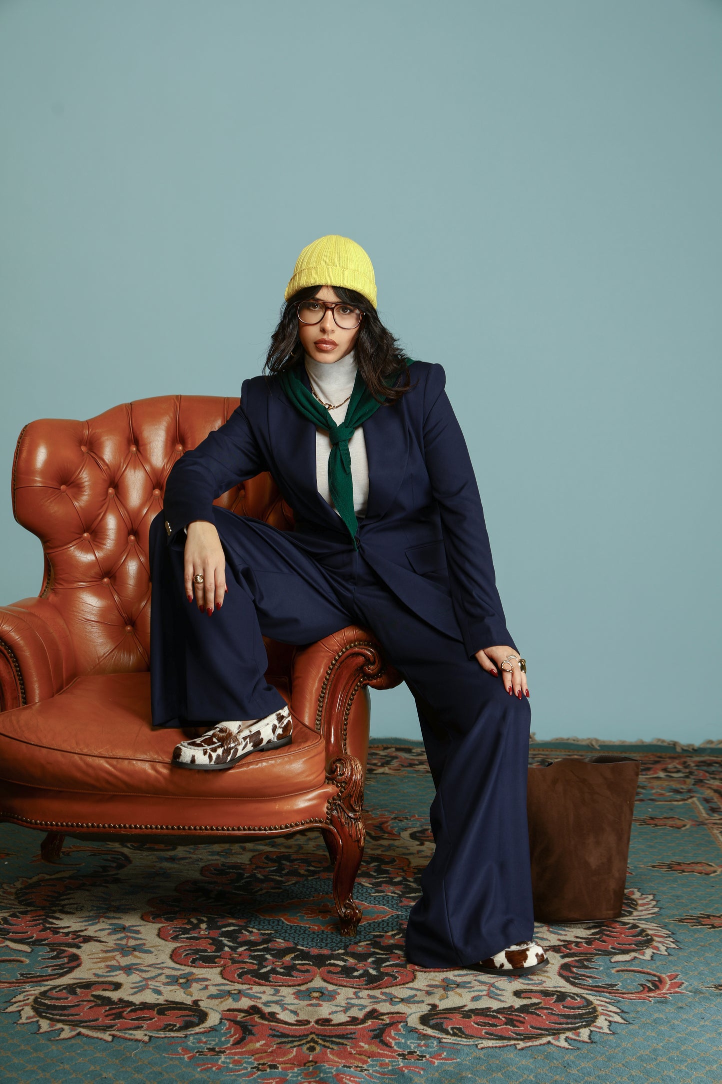 TAILLEUR MONOPETTO DIANA BLU