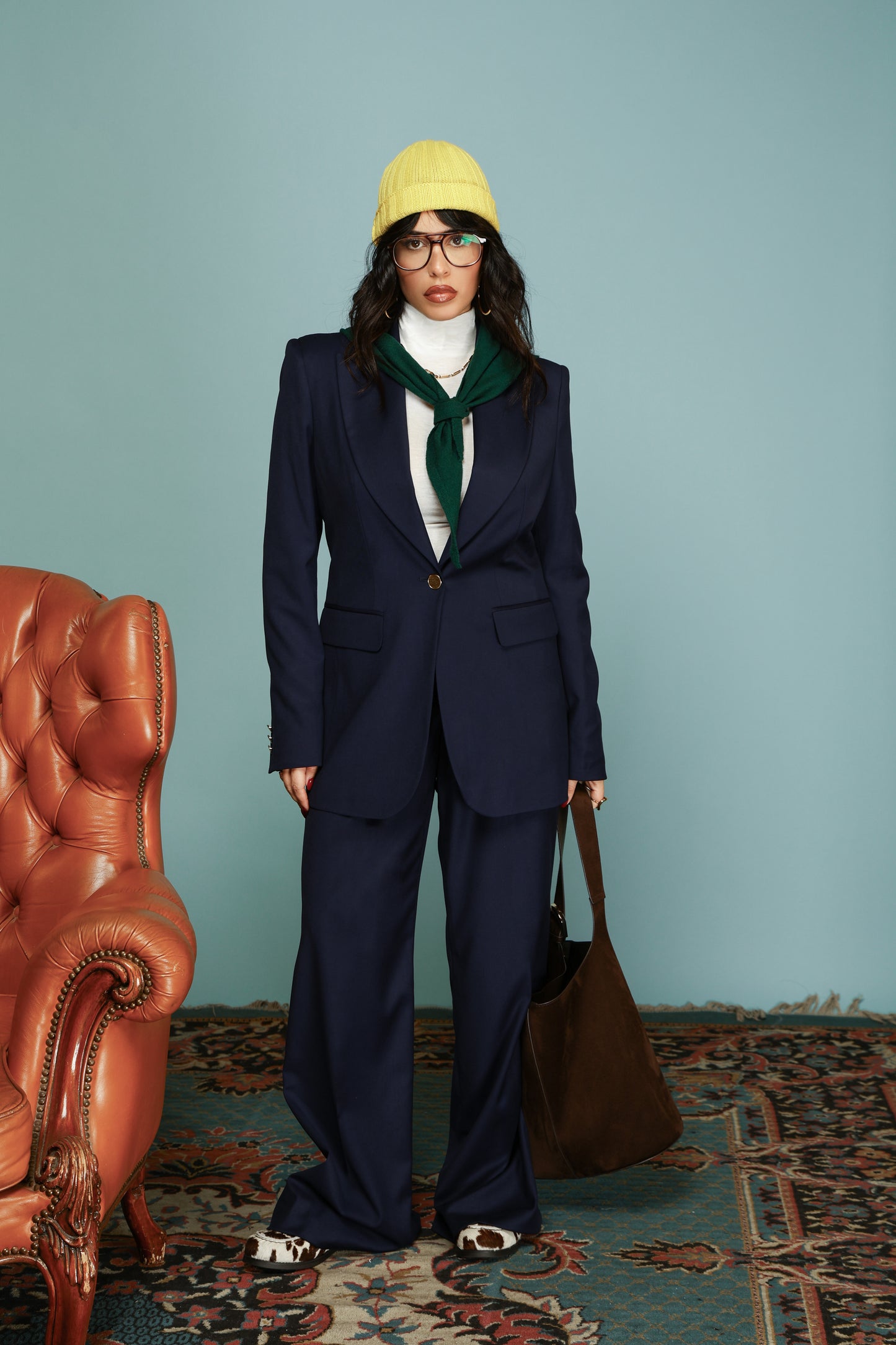 TAILLEUR MONOPETTO DIANA BLU