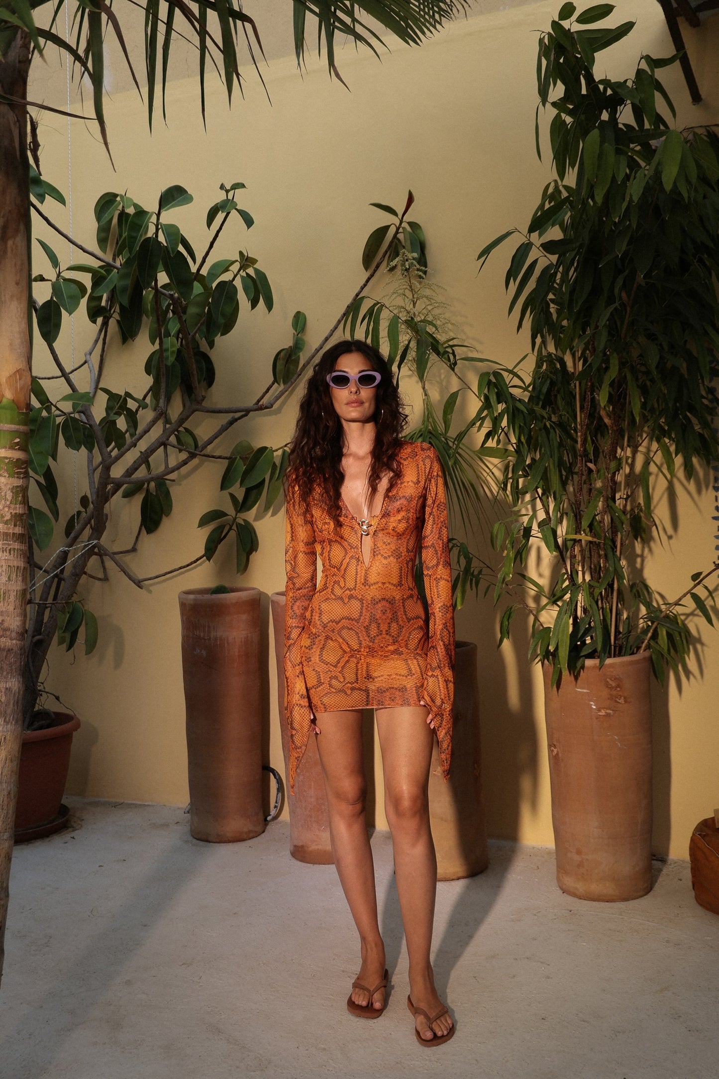 MINI DRESS RUMBA COBRA
