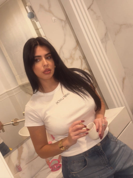 T-SHIRT LOVE BIANCO