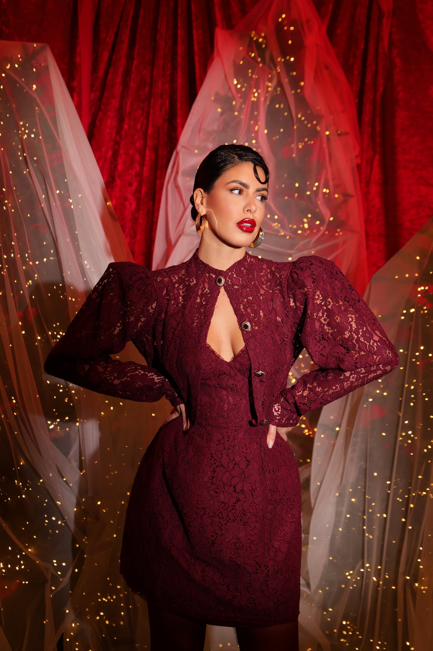 ABITO CAMILLE BORDEAUX