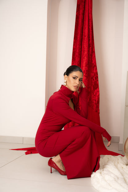 ABITO MOONLIGHT ROSSO