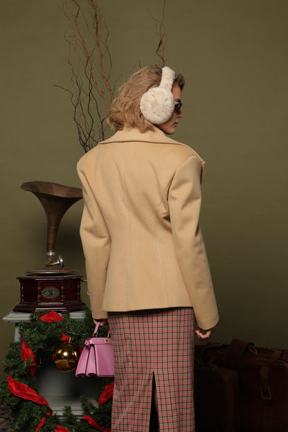 CAPPOTTO CORTO LAYANA CAMMELLO