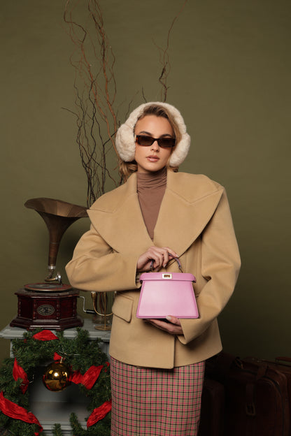 CAPPOTTO CORTO LAYANA CAMMELLO