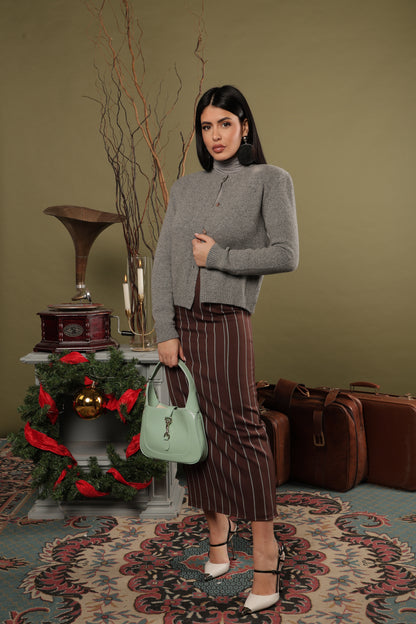 CARDIGAN NALI' GRIGIO