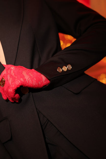 TAILLEUR MONOPETTO DIANA NERO