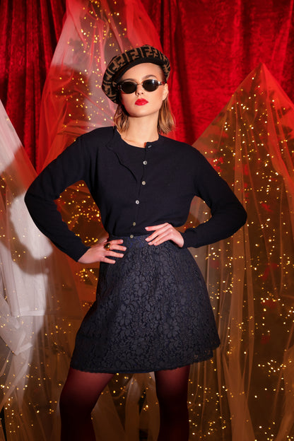 MINI GONNA MARIELLE NAVY