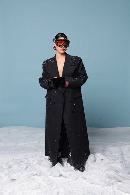 MAXI CAPPOTTO MIRANDA NERO