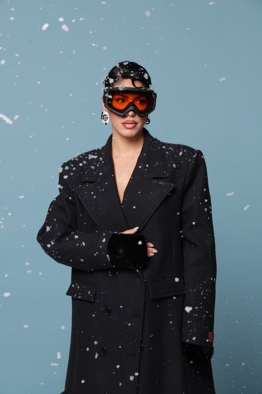 MAXI CAPPOTTO MIRANDA NERO