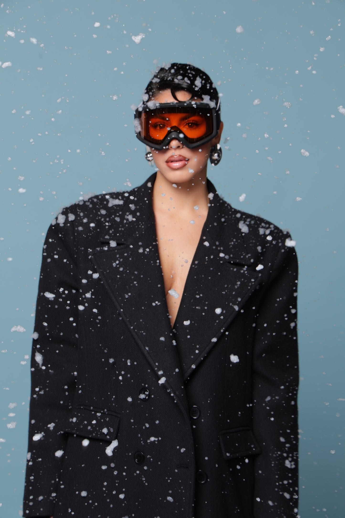 MAXI CAPPOTTO MIRANDA NERO