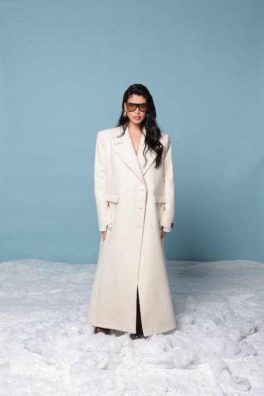 MAXI CAPPOTTO MIRANDA PANNA