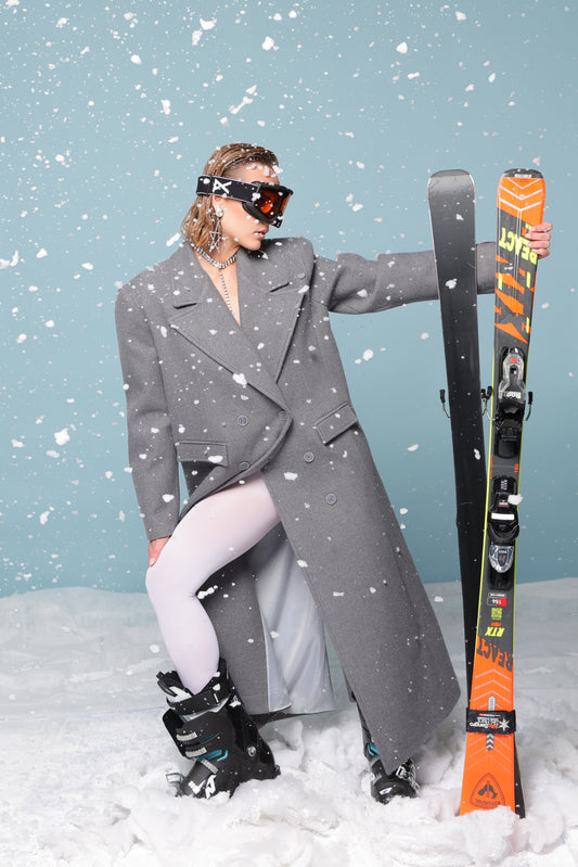 MAXI CAPPOTTO MIRANDA GRIGIO