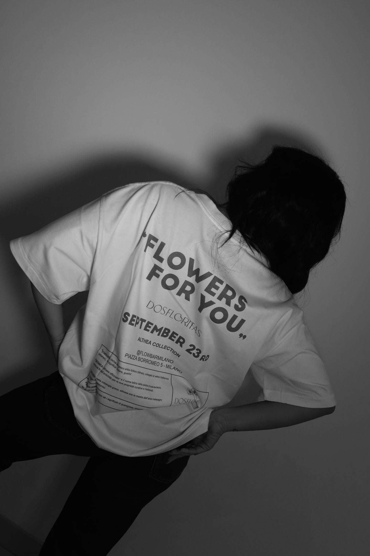 T-SHIRT "FLOWERS FOR YOU"